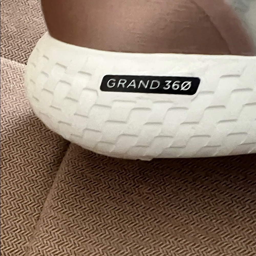 Cole Haan Women's Sneakers in White, Gray, and Brown - Picture 2 of 8